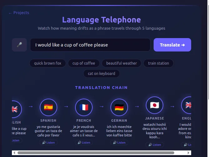 Speech Translator